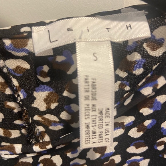 Leith (Nordstrom) patterned summer dress with open back! - Picture 4 of 4